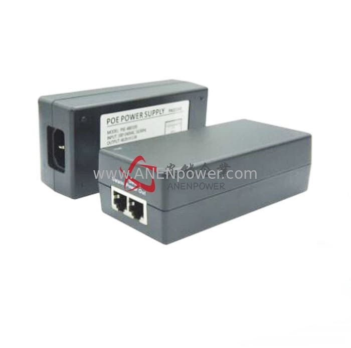 36watt Max 12v 3a Poe Adapters 24v 1 5a 48v Poe Injector For