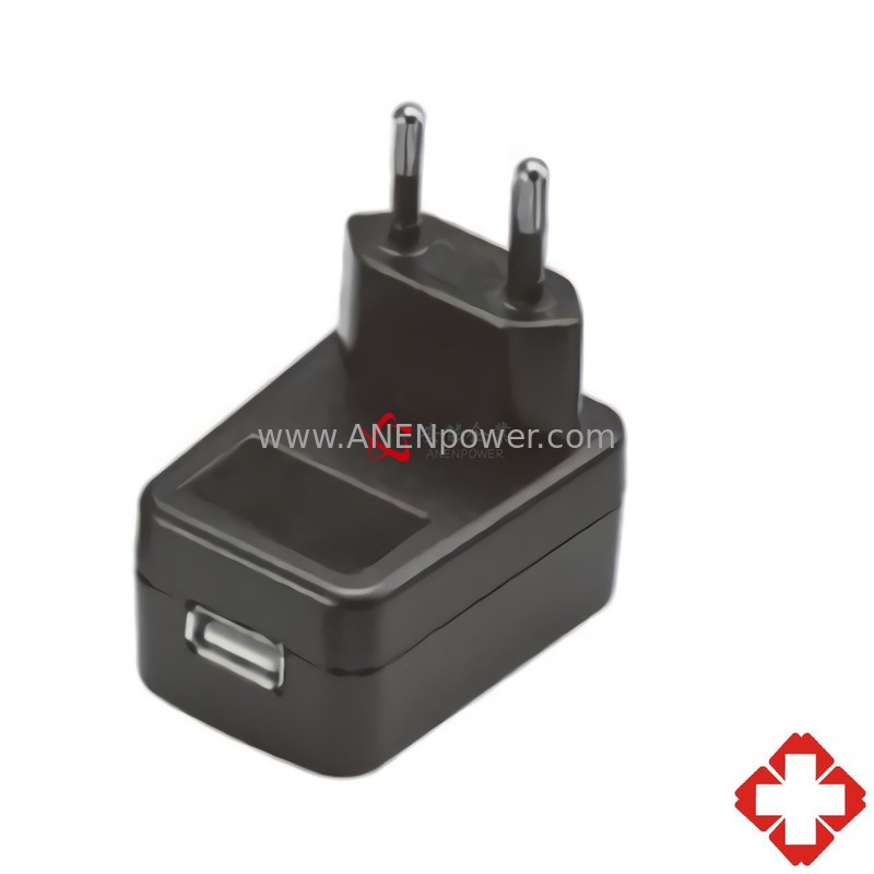 EN/IEC 606011 Standard Medical USB Charger 12W Max 5V 9V Wall