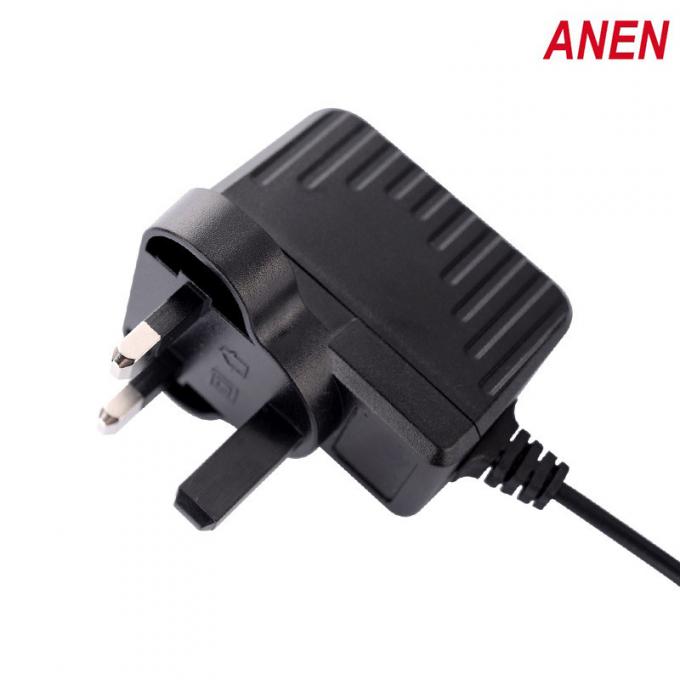 12W UK plug DOE VI AC DC adapter 3 years warranty GS/CE approved power adapter