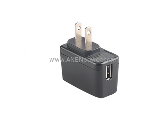 China 6W UL ETL Certified 12V 500mA Plug-in AC DC Adapter 5V 1000mA Wall mount USB Charger supplier