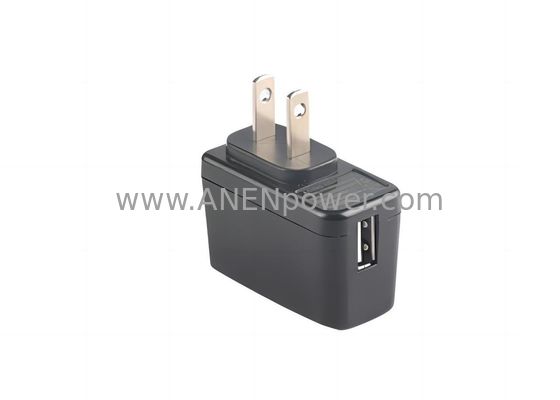 China UL ETL Certified 6W AC DC Adapter - 12V 500mA & 5V 1000mA Wall Mount USB Charger (Plug-in) supplier