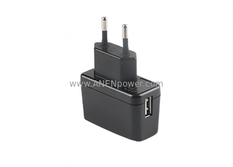 China 6W CE GS Certified 5V 1A 1.2A Plug-in AC DC Power Adapter 12V Wall mount Power Supply supplier