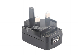 China UKCA Certified 12W Max AC/DC Power Adapter - 5V 2A, 5V 2.4A, 9V 1.33A, 12V 1A, 24V 500mA UK Plug Switching Power Supply supplier