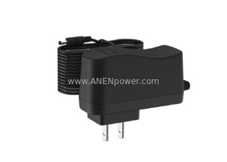 China 6W Max U.S Plug UL FCC Certified 4.2V 6V 8.4V Lithium / Lead-Acid Battery Charger 12.6V 14.5V Power Supply supplier