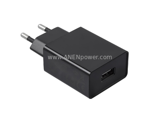 China 6W EU Plug CE GS Certified 5V 1A 1.2A Wall USB Charger 12V Plug-in AC DC Power Adapter supplier