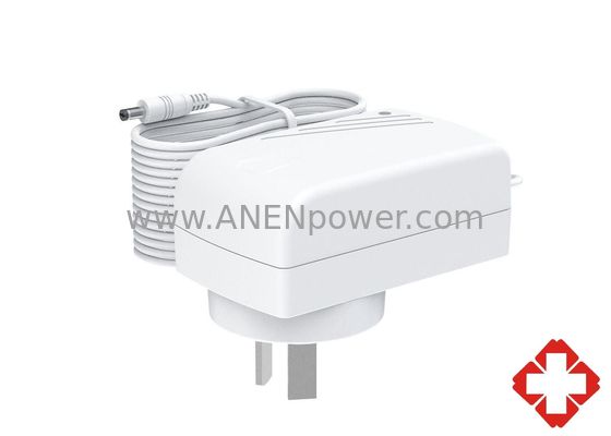 China EN 60601 Certified Medical Power Adapter 12V 2A 24V 9V 1A AU Plug for Fetal Doppler Pregnancy Monitoring Equipment supplier