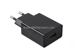 China EU Plug 5V 2A/1A 10W Max USB Charger, CE GS Certified, EN/IEC 61558 &amp; 62368 Compliant for Smart &amp; Home Devices supplier