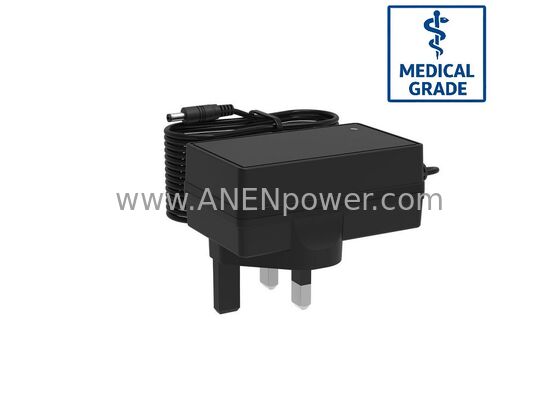 China 36W AC DC Medical Adapter, 15V 2.4A Output IEC 60601-1 for Patient Monitor supplier