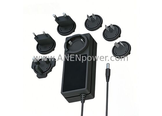 China 72W Swapable AC/DC Adapter, 12V 6A, 24V 3A, 48V 1.5A for Industrial Instruments, IoT Gateways supplier