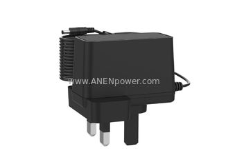 China UK Plug IEC/EN 62368 UKCA Certified 12V 2A Wall Mount AC DC Adapter 24V 1A 18V 1.2A Power Supply supplier