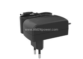 China EU Plug CE Approval 4.2V 6V 8.4V Battery Charger 12V 12.6V 16.8V Power Supply supplier