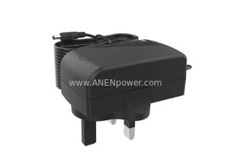 China UK Plug UKCA Approval 4.2V 6V 8.4V Battery Charger 12V 12.6V 16.8V Power Supply supplier