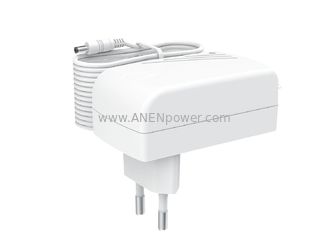 China 24 Watts Korea Plug IEC/EN 62368 Horizontal Case 5V 9V AC Adapter 12V Wall Transformer 18V 24V 36V Power Supply supplier