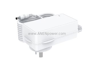 China 48W Max AU Plug 12V 4A Switching Power Supply 24V 2A Wall Mount AC DC Adapter with SAA RCM Certified supplier