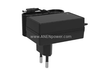 China 25.2W Max EU Plug CE Certified 12.6V 16.8V 8.4V Battery Charger 12V 14.4V  21V 24V Power Supply supplier