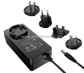 China EN/IEC 61558 Certified 65W Max Detachable Plug 36V AC DC Adapter 12V 24V Switching Power Supply supplier
