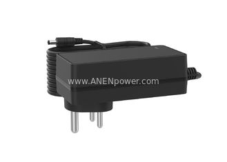 China India Plug IEC/EN 62368 BIS Approval 18V 36V Switching Power Supply 12V 5V 9V AC DC Adapter 24V Wall Transformer supplier