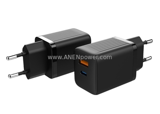 China UL PSE CE Certified 2C1A 45W USB-C GaN Charger 5V, 9V, 12V, 15V, 20V PD Power Adapter supplier