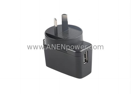 RCM Certified USB Wall Charger 6W - 5V 1.0A/1.2A Single Port Power Adapter with Australian (AUS) Plug supplier
