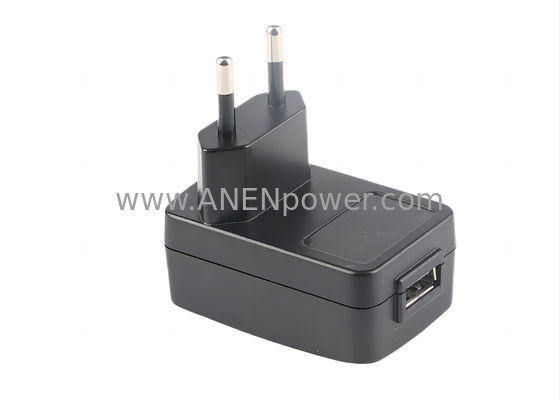 CE GS Certified 6W AC DC Power Adapter - 5V 1A/1.2A & 12V Wall Mount Plug-in Power Supply supplier