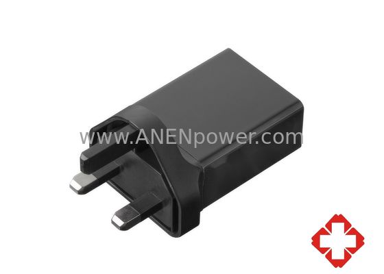 UL/IEC 60601 UKCA CE certified 5V 2A AC Adapter, 5V 1A Medical USB Chargers with UK Plug supplier