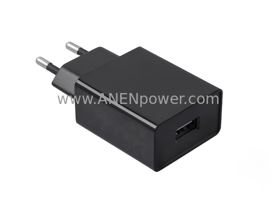 EU Plug 5V 2A/1A 10W Max USB Charger, CE GS Certified, EN/IEC 61558 &amp; 62368 Compliant for Smart &amp; Home Devices supplier