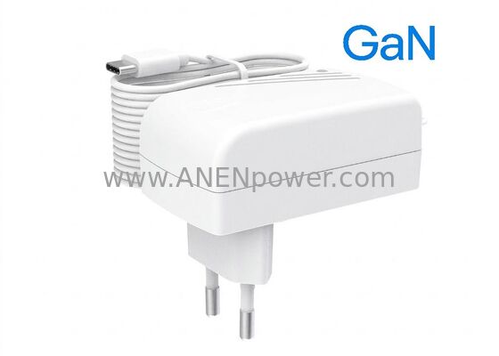 27W GaN USB-C PD Power Supply for Raspberry Pi 5 5.1V 5A Stable High Current Power Adapter EU Plug for SBC Development Board supplier