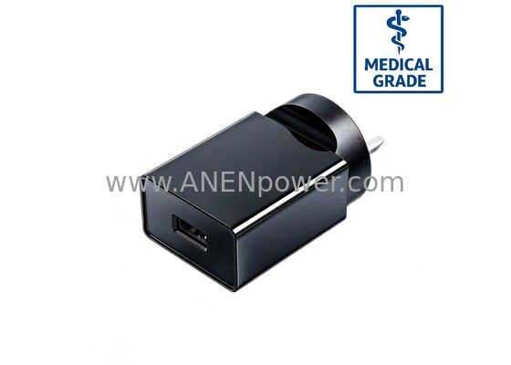 6W Medical Power Adapter 5V 1.2A AC DC Supply IEC 60601-1 2xMOPP for Monitoring Devices supplier