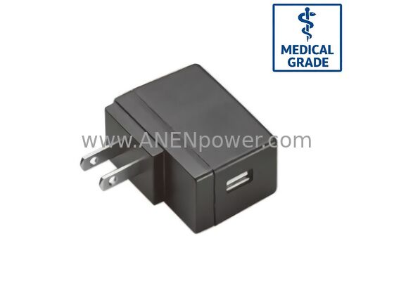 12W Medical Power Adapter 5V2.4A / 24V0.5A IEC60601 Certified Low Leakage Current supplier