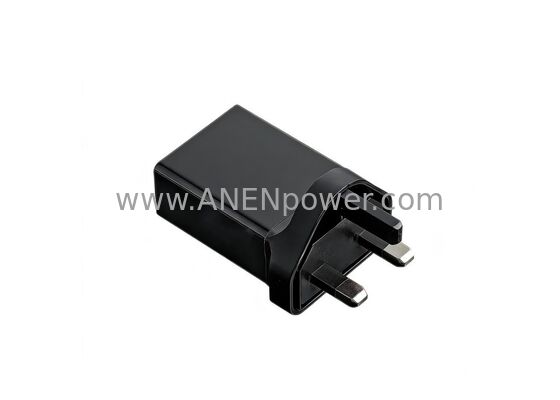 10W Max AC Adapter for USB Devices, 5V 1A / 5V 2A with Compact Power Supply Design supplier