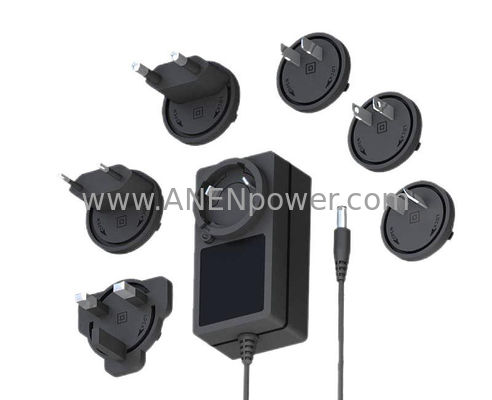 IEC62368/61558 Certified 48W AC DC Power Adapter - 12V 4A, 24V 1.5A, 36V Switching Power Supply- Detachable Plug Design